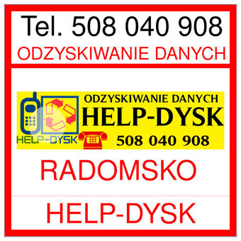 Odzyskiwania danych Radomsko