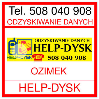 Odzyskiwania danych Ozimek