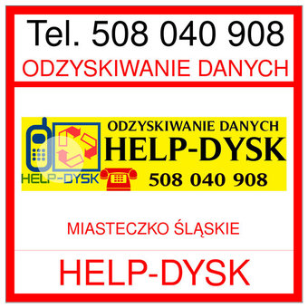 Odzyskiwania danych Miasteczko Śląskie