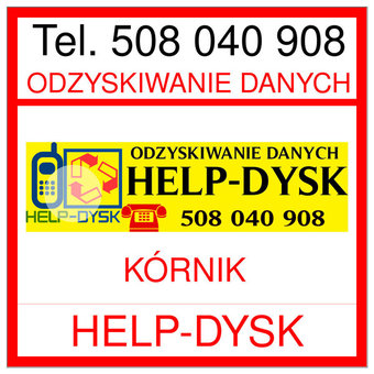 Odzyskiwania danych Kórnik