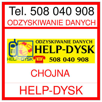 Odzyskiwania danych Chojna