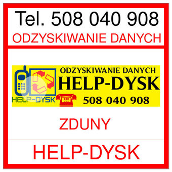 Odzyskiwania danych Zduny