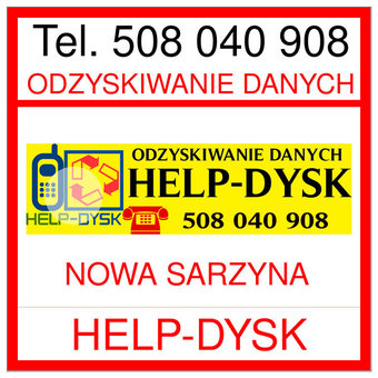 Odzyskiwania danych Nowa Sarzyna