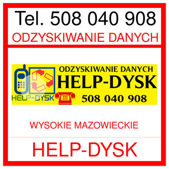 Odzyskiwania danych Wysokie Mazowieckie