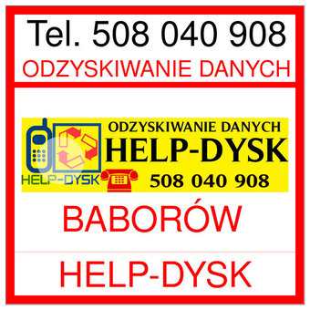 Odzyskiwania danych Baborów