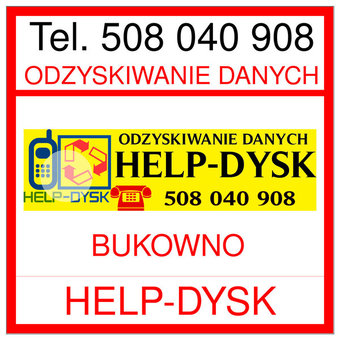 Odzyskiwania danych Bukowno