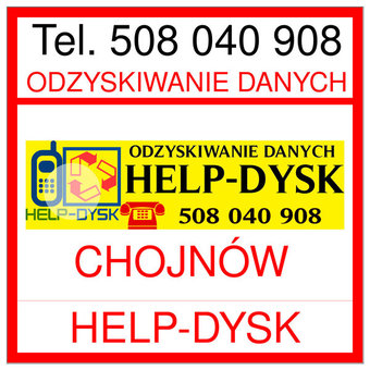 Odzyskiwania danych Chojnów