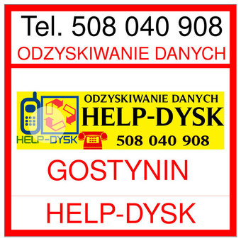 Odzyskiwania danych Gostynin