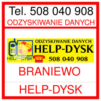 Odzyskiwania danych Braniewo