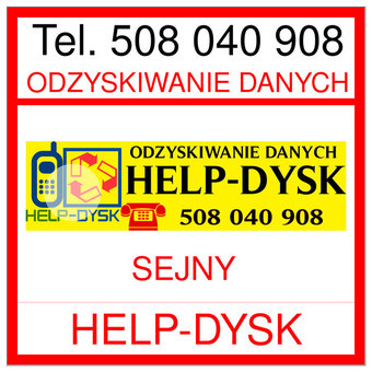 Odzyskiwania danych Sejny