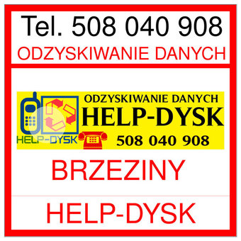 Odzyskiwania danych Brzeziny