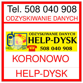 Odzyskiwania danych Koronowo