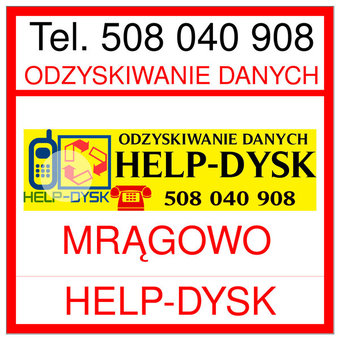 Odzyskiwania danych Mrągowo